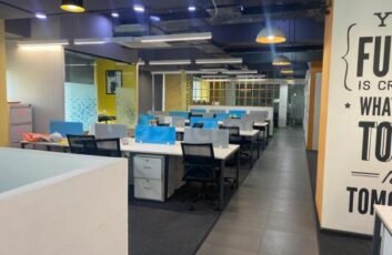 Navratna Corporate Park Furnished Commercial office space for rent in Ambli, Ahmedabad